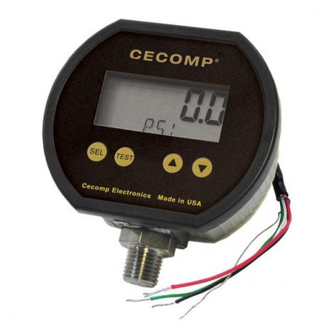 F16DR Series Low Voltage Powered 4 wire Digital Pressure / Vacuum Gauges with Transmitter