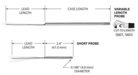 Fast Response RTD Probes