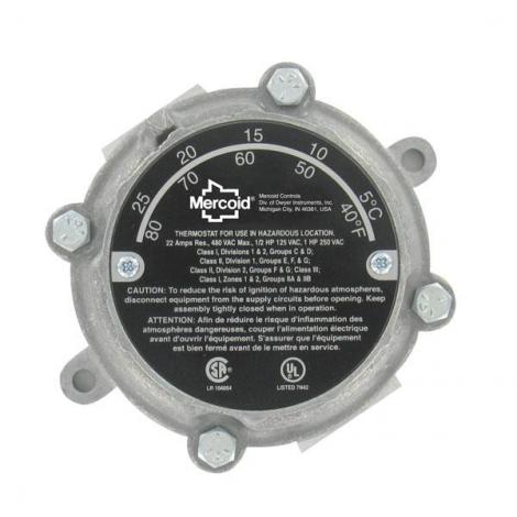Series 862E Mechanical Temperature Switches