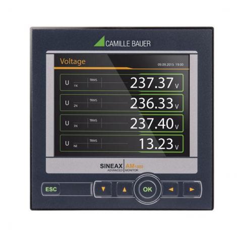 SINEAX AM1000, AM2000, AM3000 Multifunctional Power Monitor