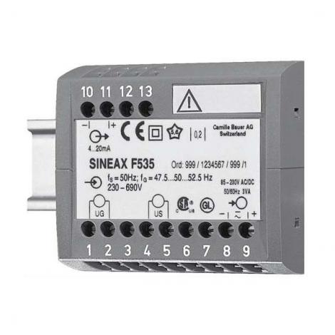 SINEAX F535 Series Frequency Difference Transducers