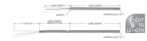 Tip-Sensitive Thermocouple Probes